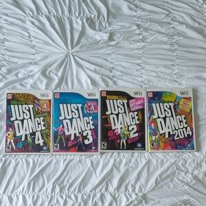Nintendo Wii Just Dance Series Video Games